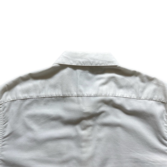 RVCA Men's White Casual Button Down Shirt - Picture 7 of 8